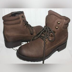 Steve Madden Women's Gantra boots Brown Leather size 7